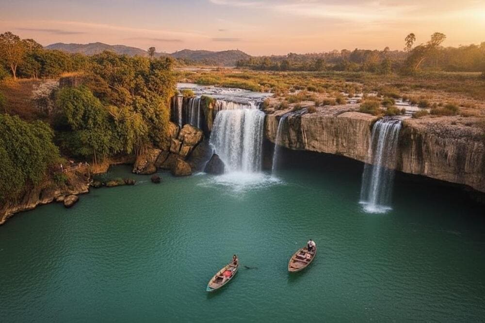 Th&aacute;c Dray Nur l&agrave; một trong những th&aacute;c nước h&ugrave;ng vĩ nhất T&acirc;y Nguy&ecirc;n